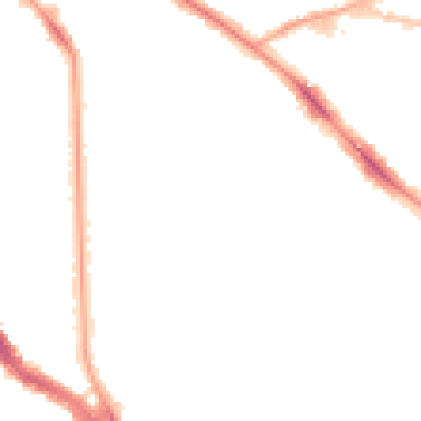 Night-time road noise heatmap for NW3 5AT