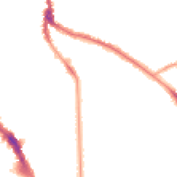 Night-time road noise heatmap for NW3 5QA