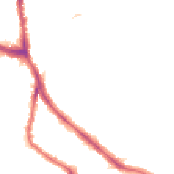 Night-time road noise heatmap for NW3 7SS