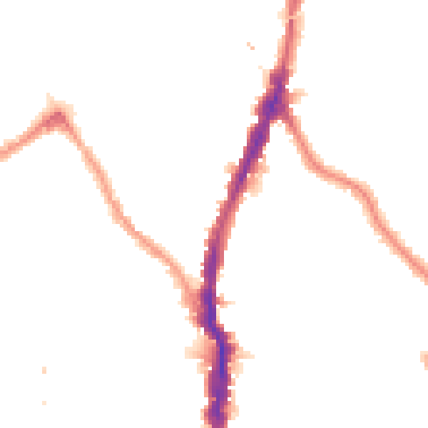 Night-time road noise heatmap for NW5 1AE