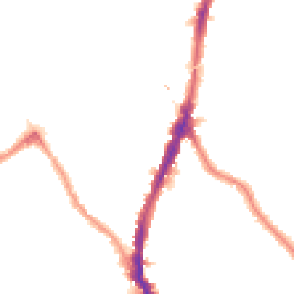 Night-time road noise heatmap for NW5 1AH