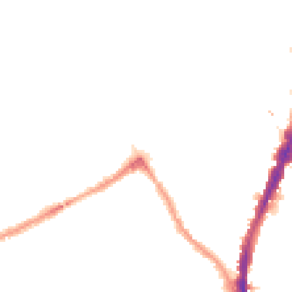 Night-time road noise heatmap for NW5 1BH
