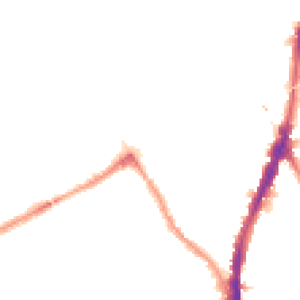 Night-time road noise heatmap for NW5 1BU
