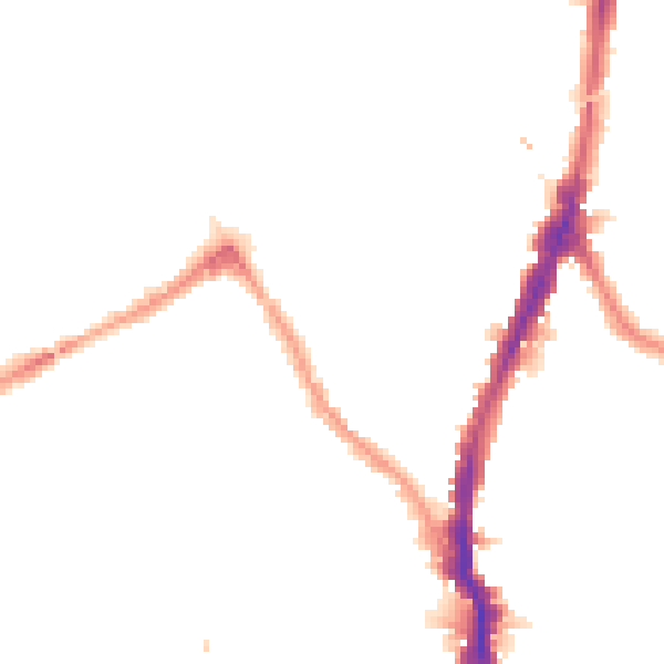 Night-time road noise heatmap for NW5 1BW