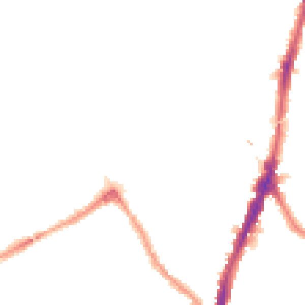 Night-time road noise heatmap for NW5 1BX