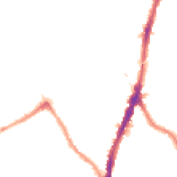 Night-time road noise heatmap for NW5 1DU
