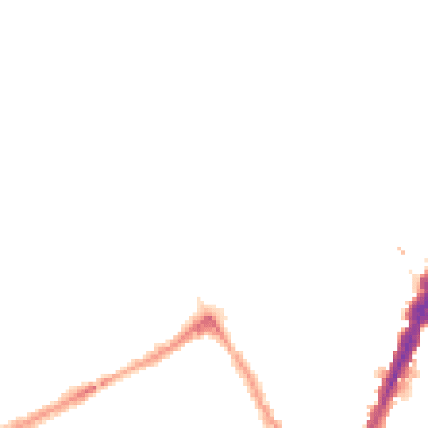 Night-time road noise heatmap for NW5 1EG