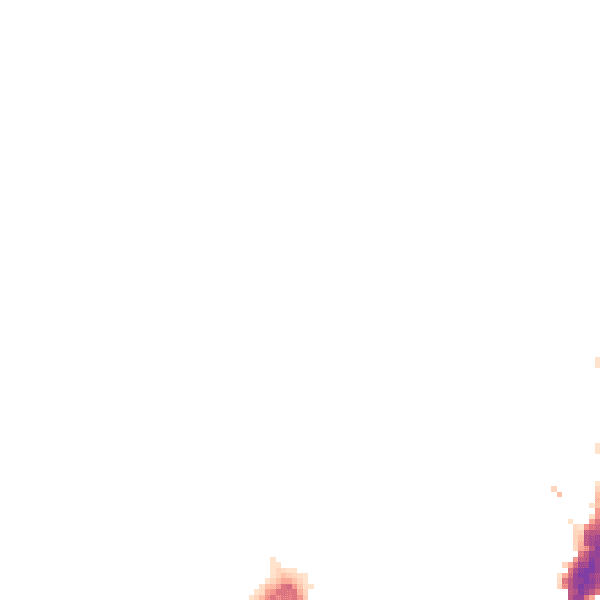 Night-time road noise heatmap for NW5 1ES