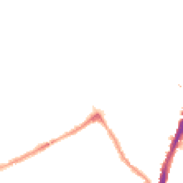 Night-time road noise heatmap for NW5 1PH