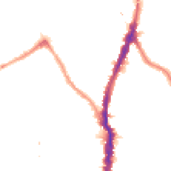 Night-time road noise heatmap for NW5 1UA