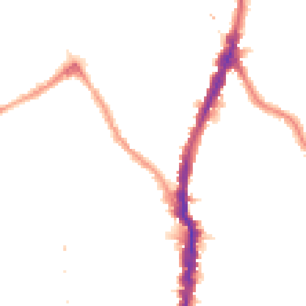 Night-time road noise heatmap for NW5 1UD