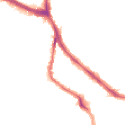 Night-time road noise heatmap for NW6 1DE