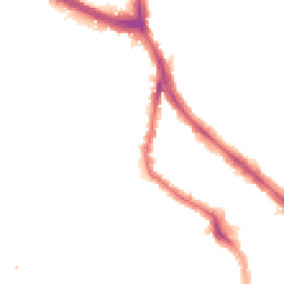 Night-time road noise heatmap for NW6 1DF