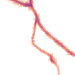 Night-time road noise heatmap for NW6 1DG