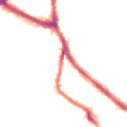 Night-time road noise heatmap for NW6 1DN