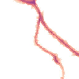 Night-time road noise heatmap for NW6 1DQ