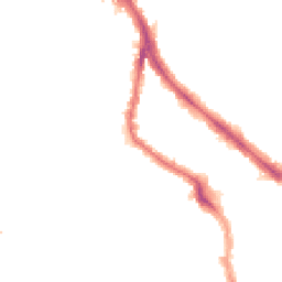 Night-time road noise heatmap for NW6 1DT