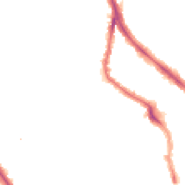 Night-time road noise heatmap for NW6 1EA