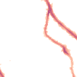 Night-time road noise heatmap for NW6 1ED