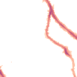 Night-time road noise heatmap for NW6 1EE