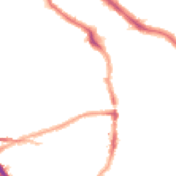 Night-time road noise heatmap for NW6 1PJ