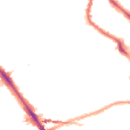 Night-time road noise heatmap for NW6 1QN