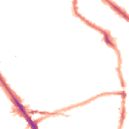 Night-time road noise heatmap for NW6 1QQ