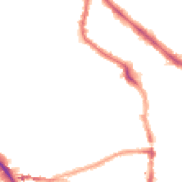 Night-time road noise heatmap for NW6 1TJ