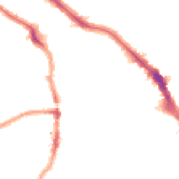 Night-time road noise heatmap for NW6 1XZ