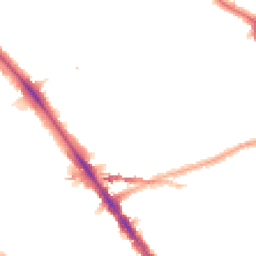 Night-time road noise heatmap for NW6 2BL