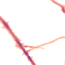 Night-time road noise heatmap for NW6 2BQ