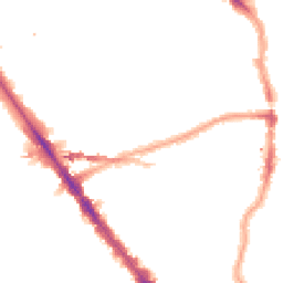 Night-time road noise heatmap for NW6 2DX
