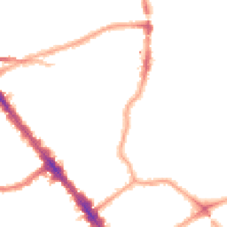 Night-time road noise heatmap for NW6 2NS