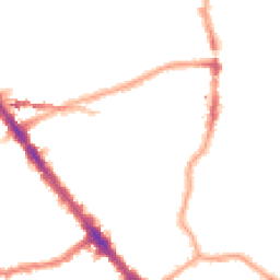 Night-time road noise heatmap for NW6 2PT