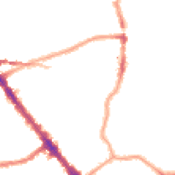 Night-time road noise heatmap for NW6 2PU