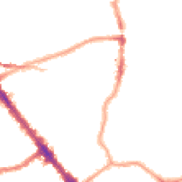 Night-time road noise heatmap for NW6 2PX