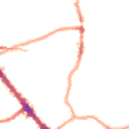 Night-time road noise heatmap for NW6 2PY