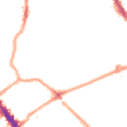 Night-time road noise heatmap for NW6 3AJ