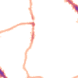 Night-time road noise heatmap for NW6 3BB