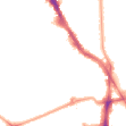 Night-time road noise heatmap for NW6 3LP
