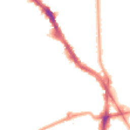 Night-time road noise heatmap for NW6 3LW