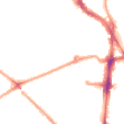 Night-time road noise heatmap for NW6 3QH