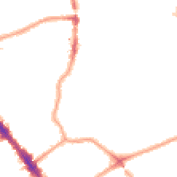 Night-time road noise heatmap for NW6 3RG