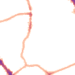 Night-time road noise heatmap for NW6 3RQ