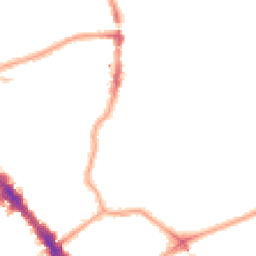 Night-time road noise heatmap for NW6 3RR