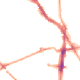 Night-time road noise heatmap for NW6 4EJ