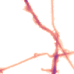 Night-time road noise heatmap for NW6 4EQ
