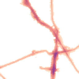 Night-time road noise heatmap for NW6 4HA