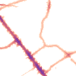 Night-time road noise heatmap for NW6 4LU