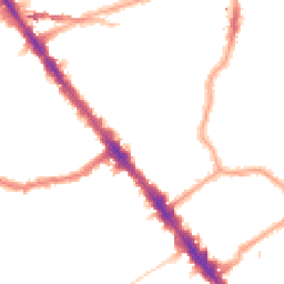Night-time road noise heatmap for NW6 4NA
